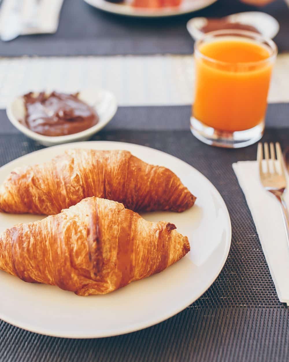 Fresh and delicious breakfast in hotel restaurant F&B forecasting